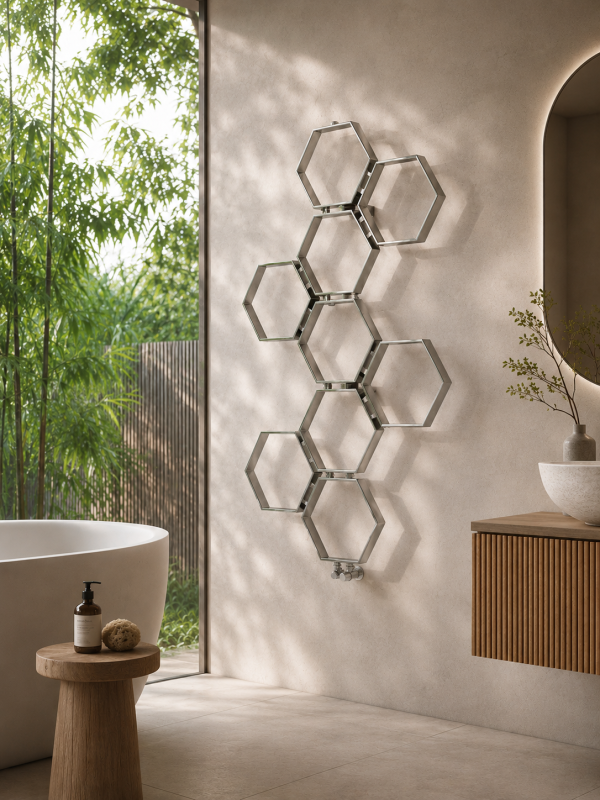 Honeycomb designradiator